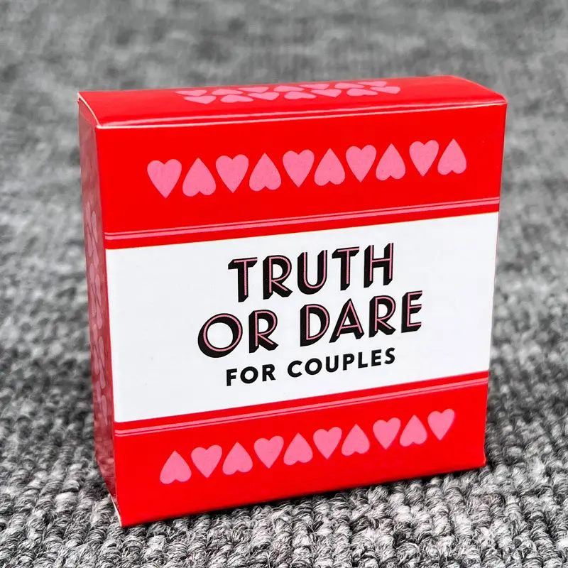 Truth or Dare, 50 Interactive Party Game Cards Family Fun Game for Family & Friend Gatherings, Perfect for Parties, Camping, Holidays and Birthdays