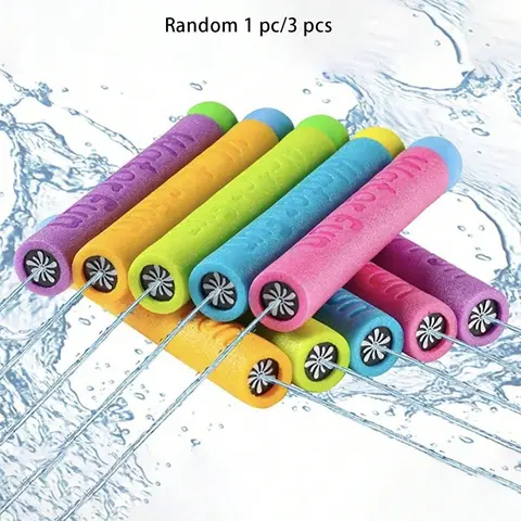 Water Gun, Colorful Water Polo, Water Fight Toy, Summer Water Toy for Water Park, Beach & Outdoor Pool Floats Activity, Pool Floaters, Water Blasters, Water Play Gear