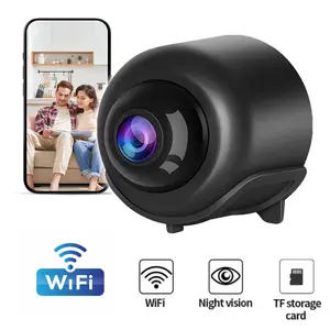 Home Security Camera 2.4G, WiFi Surveillance Camera with IR Night Vision, Motion Detection Alarm, Audio Recording, Remote Live Feed, for Indoor, Car, Warehouse Use
