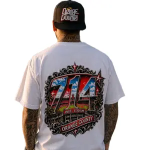 Angel Stadium 714 Orange County T-Shirt with Bold Design and Comfortable Fit