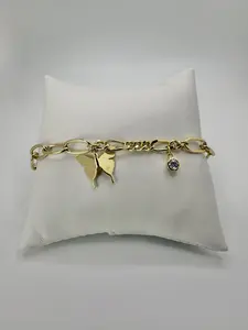 Vivandi Butterfly Charm Bracelet