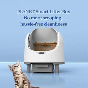Smart Self-Cleaning Litter Box | 6L Large Capacity with APP Control, Odor Lock & Anti-Splash Design