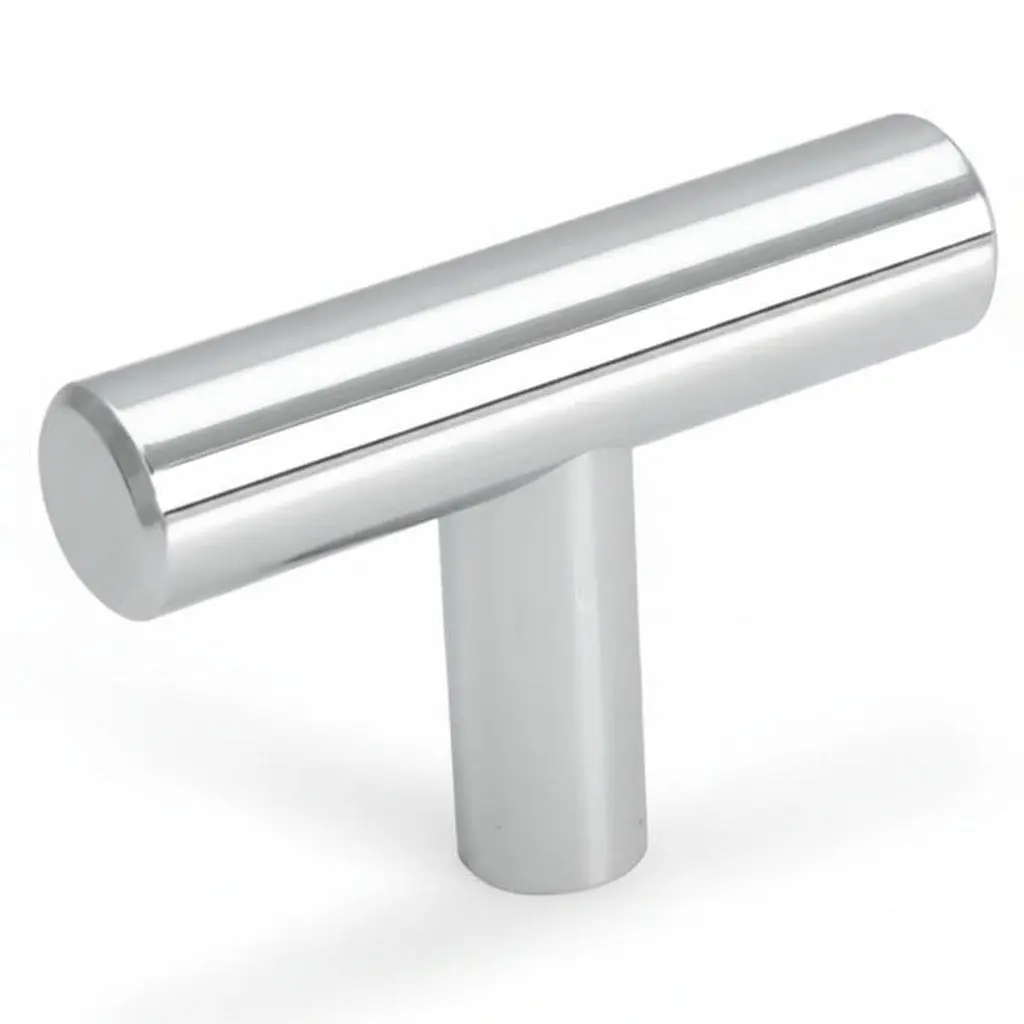 Cosmas 305CH Polished Chrome Euro Style T Bar Knob