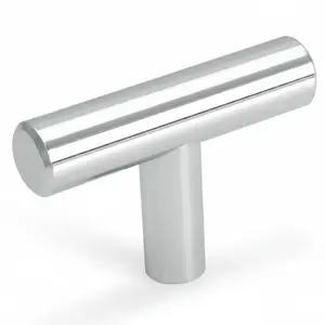 Cosmas 305CH Polished Chrome Euro Style T Bar Knob