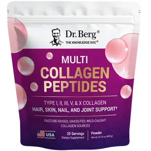 Multi Collagen Peptides – 15.5 g per serving – Grass-Fed, Pasture-Raised, and Wild-Caught Sources – 25 servings Multi Collagen Peptides – 15.5 g per serving – Grass-Fed, Pasture-Raised, and Wild-Caught Sources – 25 servings