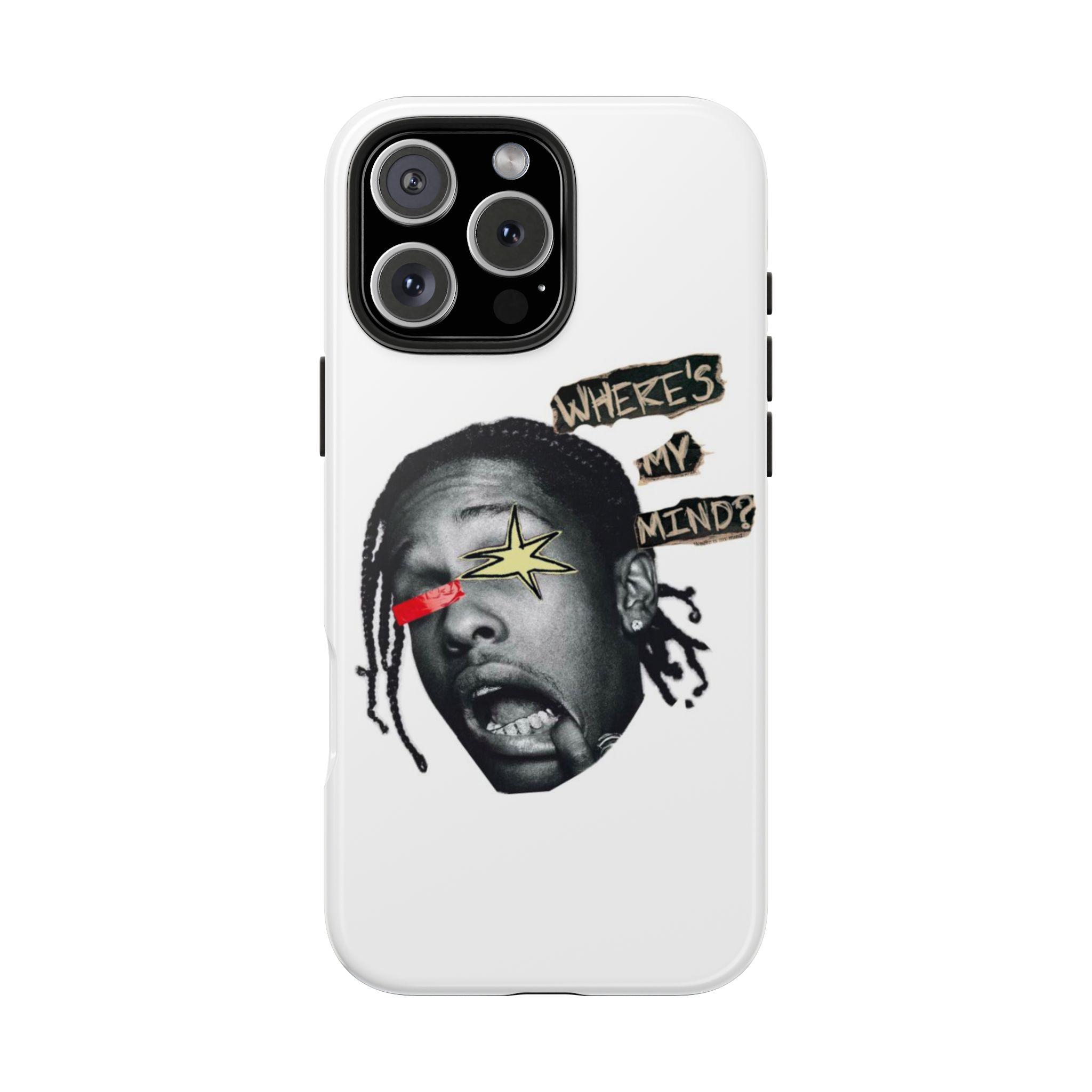Streetwear Graffiti Art Phone Case, Abstract Urban Portrait Design Cover for iPhone 17 16 15 14 13 12 11 X & Samsung Galaxy S25 S24 S23