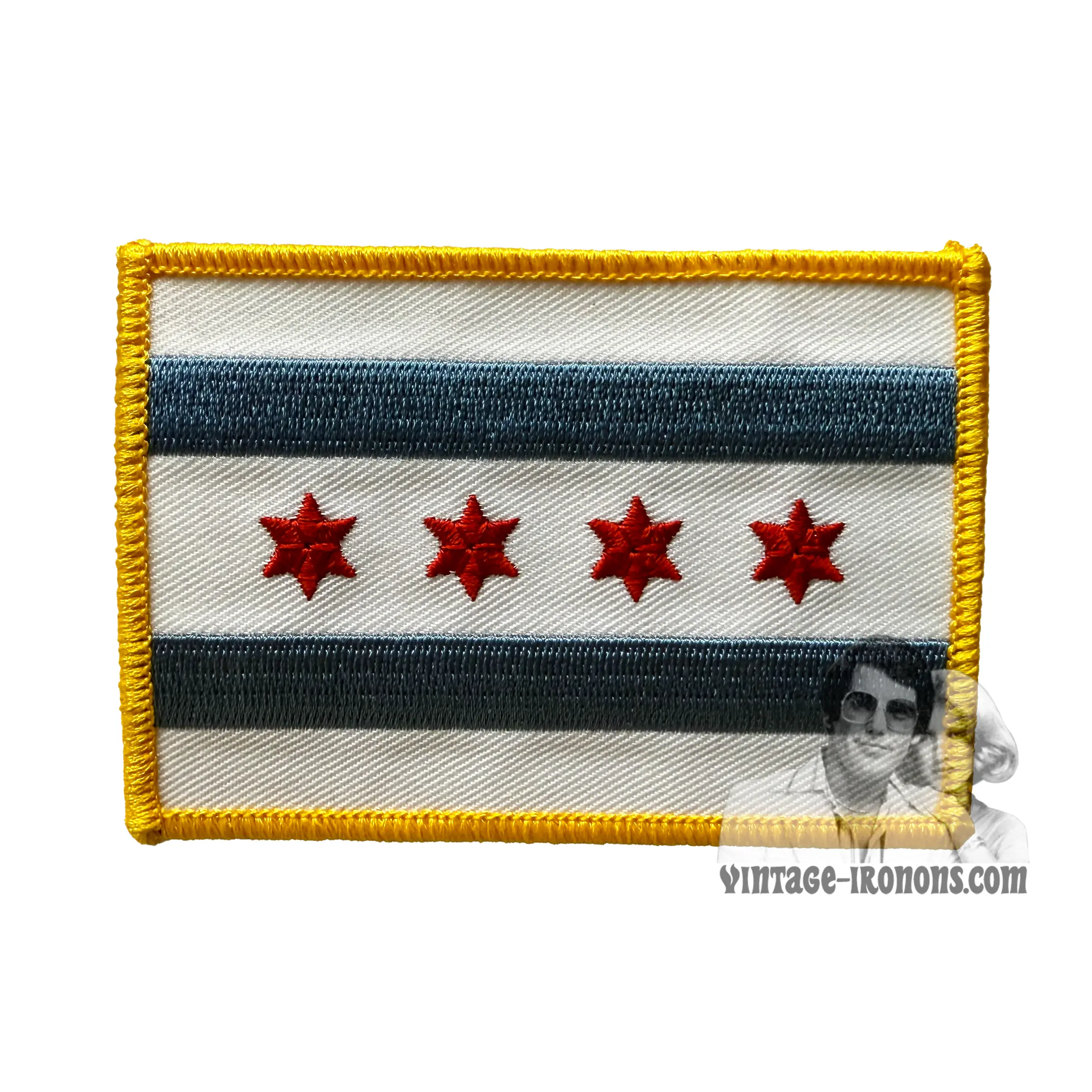 Chicago Flag Patch Chicago Flag Patch