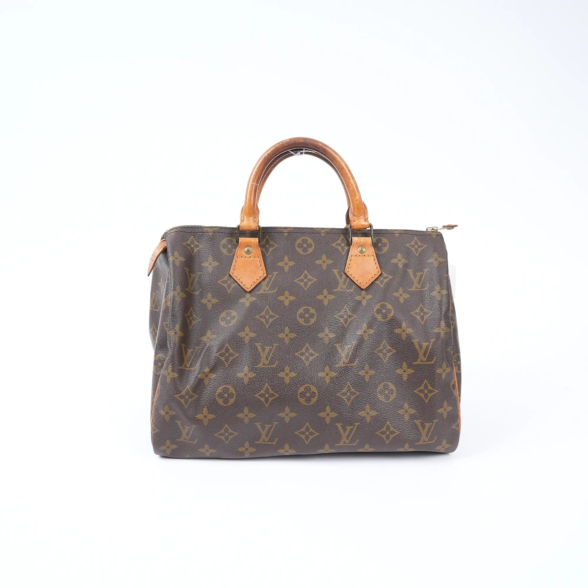 Pre-owned Louis Vuitton coated canvas Tote Bags Monogram Canvas Speedy 30 Boston Bag VI874 (4900000207743)