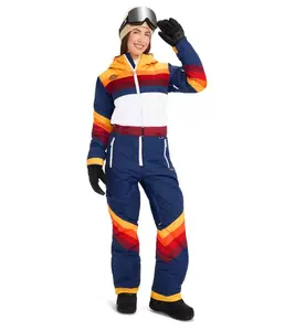 Women's Vintage Freestyle Ski Suit