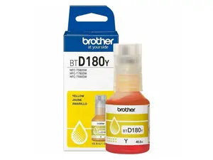 Brother Genuine BTD180Y High Yield Yellow Ink Bottle for 580, 780, 980 Printers