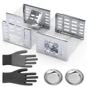 iMountek 2Pcs Humane Live Catch-and-Release Cages - Automatic Continuous Cycle Traps for Small Animals, Rodents