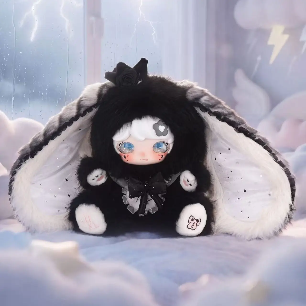 Luoxi'e 800% Angel Rabbit Series Plush Blind Box Series | 6+2 Hidden/surprise|Collectibles