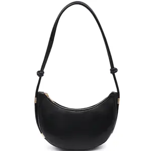 Joia Urban Expressions Curved Smooth Zippered Shoulder Bag
