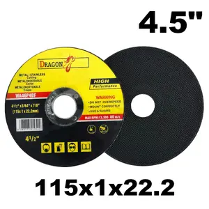 10pcs/50pcs 4.5 Inch Metal Stainless Steel Grinding Wheels, Dual Mesh Resin Abrasive Discs for Cutting Polishing, Durable Sanding Tools