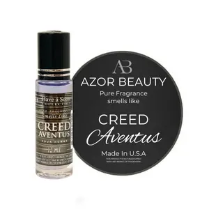 Azor Beauty CREED Roll-On Scent Oil - 12ml Alcohol-Free Long lasting Oil-Based Fragrance in Travel-Friendly Roller Bottle for Men