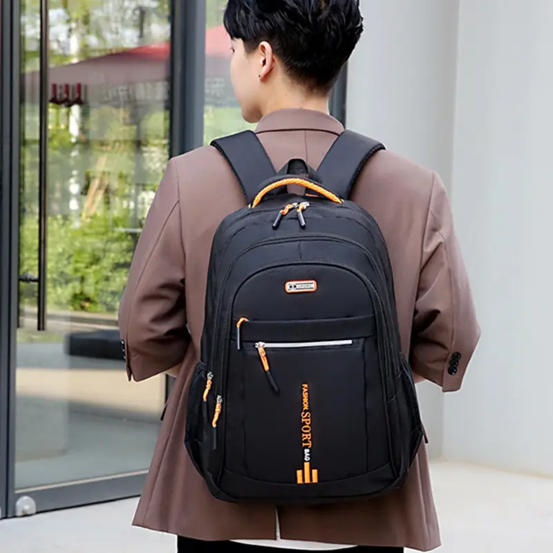 Large Capacity Laptop Backpack, Casual Travel Computer Backpack with Padded Shoulder Straps, Multi-Pocket School & Work Bag