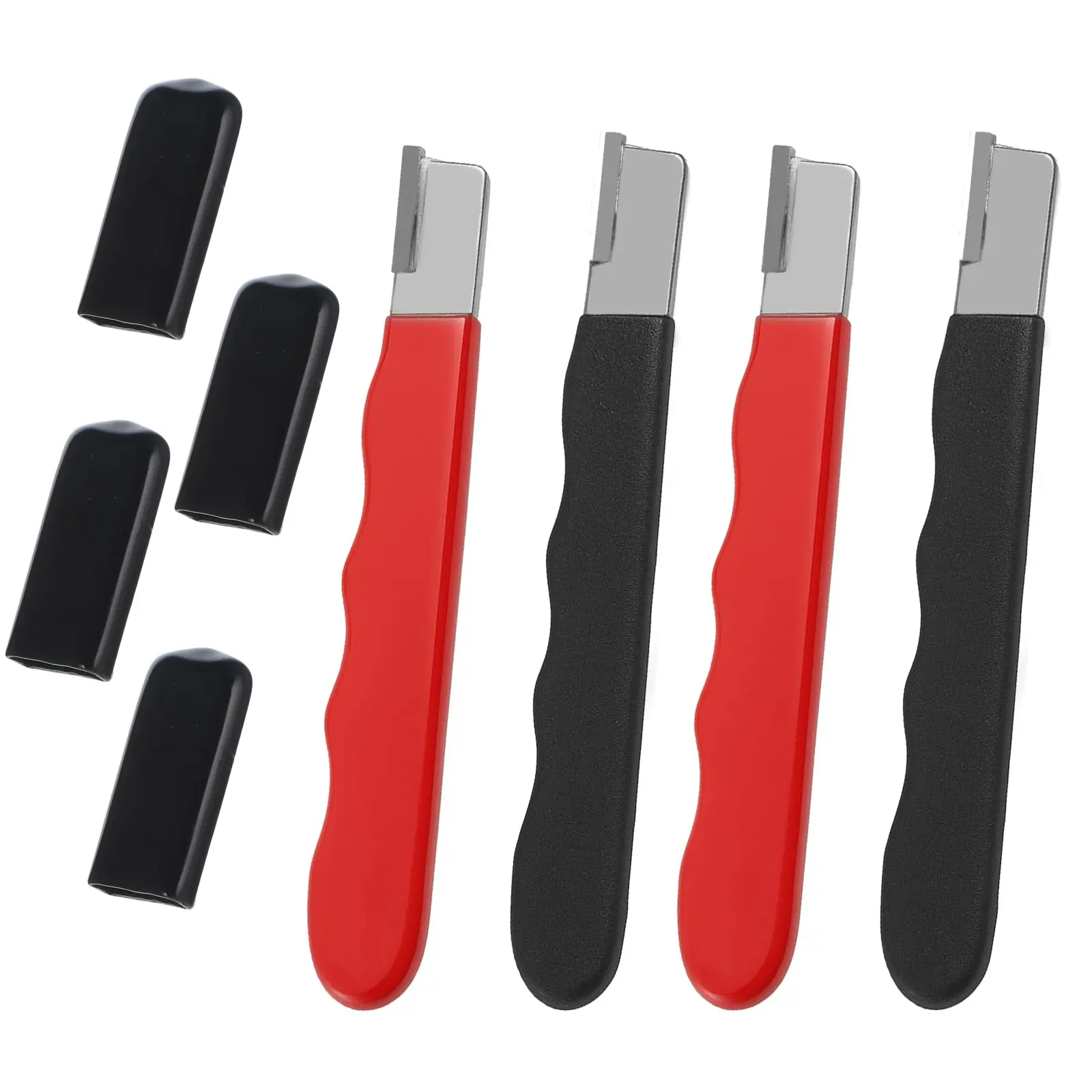 4PCS Professional Kitchen Knife Sharpener,Precision Edge Knife Sharpening Tool,Knife Sharpening Stone For Blade,Colors are random#sohochic