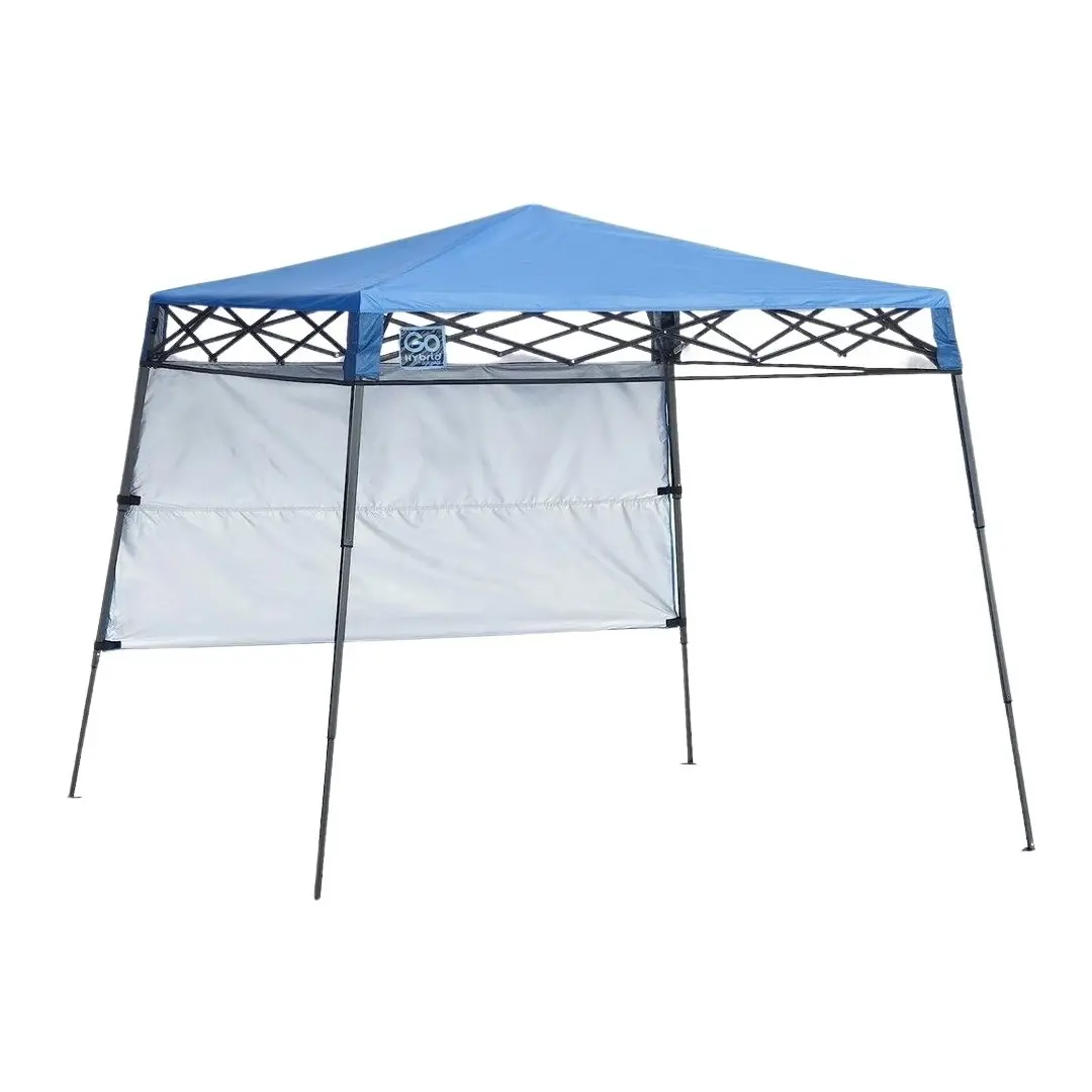 Quik Shade 6'x6' Backpack Canopy Go Hybrid Sun Protection Pop-Up Compact & Lightweight Slant Leg