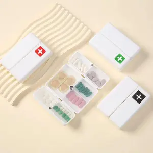 1PC Weekly Pill Box 7 Days Foldable Travel Medicine Holder Pill Box Tablet Storage Case Container Dispenser Organizer Tools