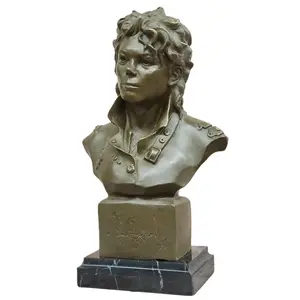 Bronze Bust Sculpture of Michael Jackson – Limited Edition by Mavchi