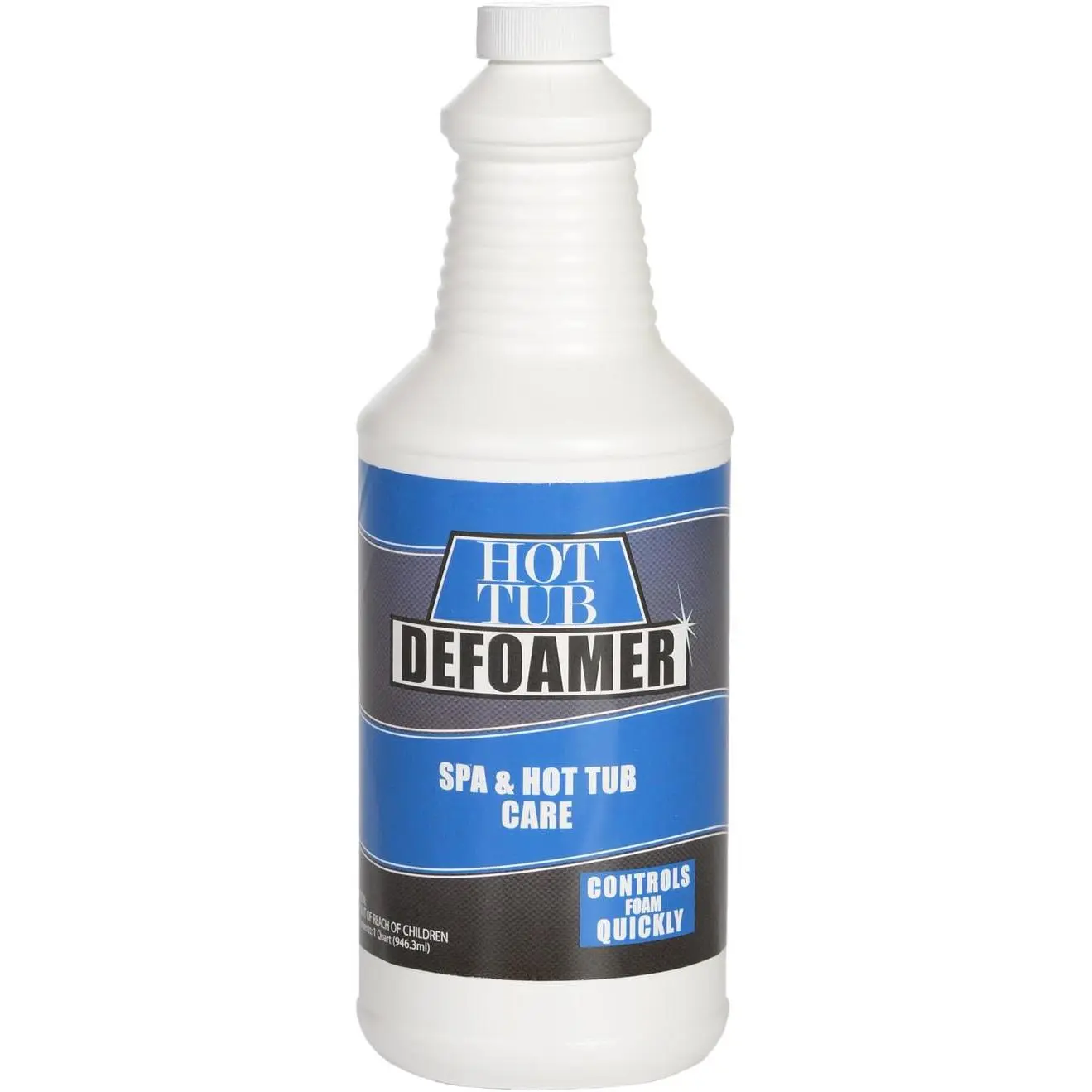 & Hot Tub Defoamer - Quart - Quickly Removes  Without The Use of Harsh ,  Safe  Emulsion Formula - Concentrate