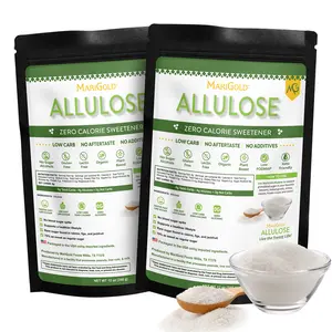 MariGold Allulose Sweetener (2 PACK) - Delicious Plant-Based Crystal Sugar - 0 Calorie, 0 Net Carbs, 0 Glycemic - Diabetes-Safe Natural Sugar - Keto-Friendly - Non-GMO Project Verified - Gluten-Free