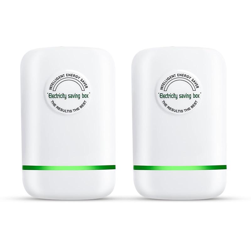 Smart Energy Saving Device, 2 Counts/set Electricity Saving Box, Household Energy Saver, Home Office