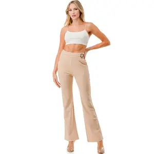 CROP FLARED PANTS
