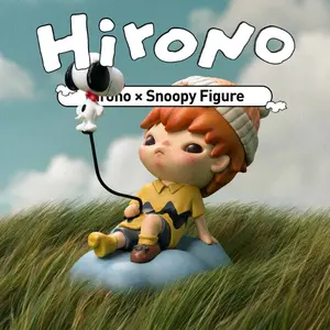 POPMART Hirono × Snoopy Figure