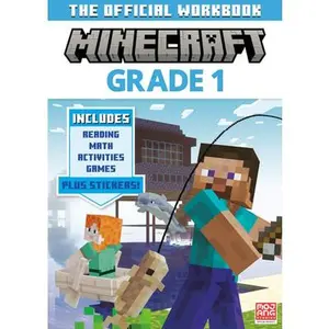 Official Minecraft Workbook: Grade 1 -- Random House, Paperback