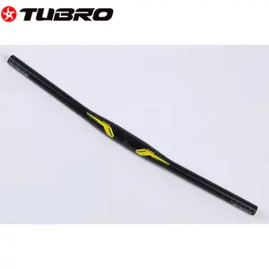 TUBRO HB440 Mountain Bike Straight Handlebar, 31.8mm x 600mm, 280g, Black/Yellow & Black/White Options