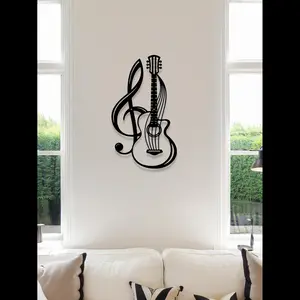Note-Themed Metal Wall Art, Iron Craft Home Restaurant Decor, Perfect Christmas Decoration, Personalized Name Sign, Unique Gift Idea