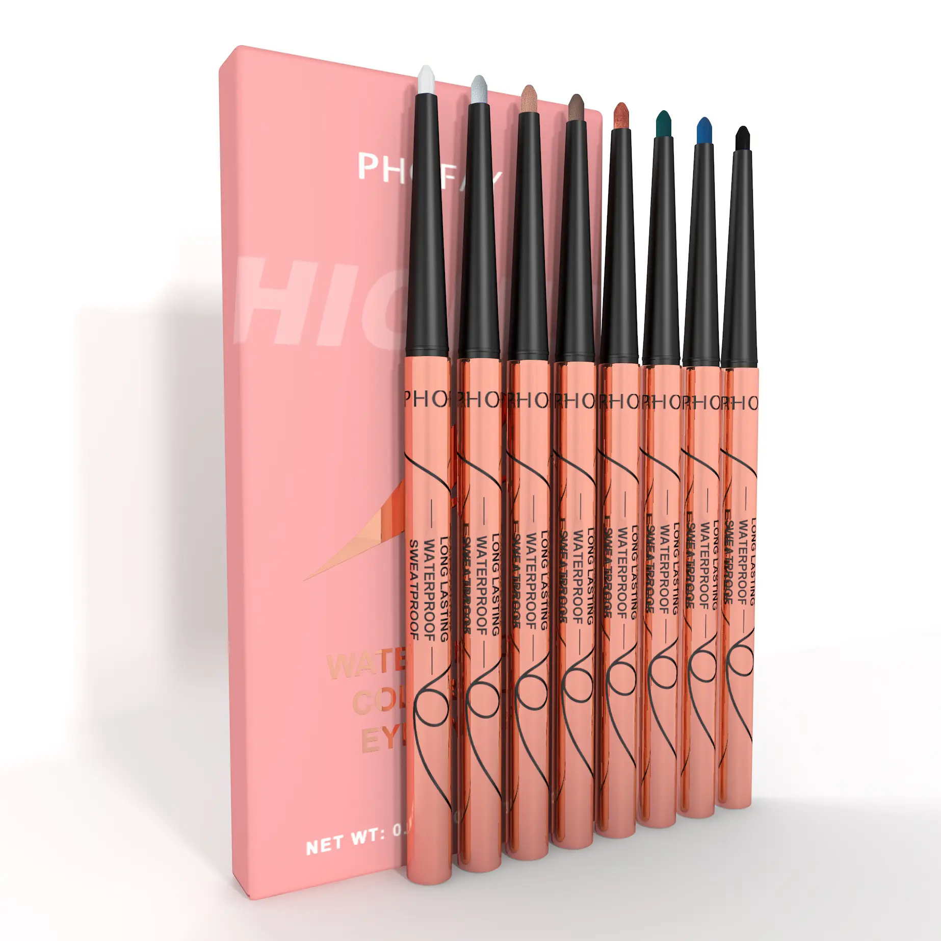 PHOFAY Waterproof Colorful Eyeliner Set PHOFAY Waterproof Colorful Eyeliner Set