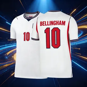 2026 England Home No. 10 Bellingham Short-Sleeve Soccer Jersey Breathable