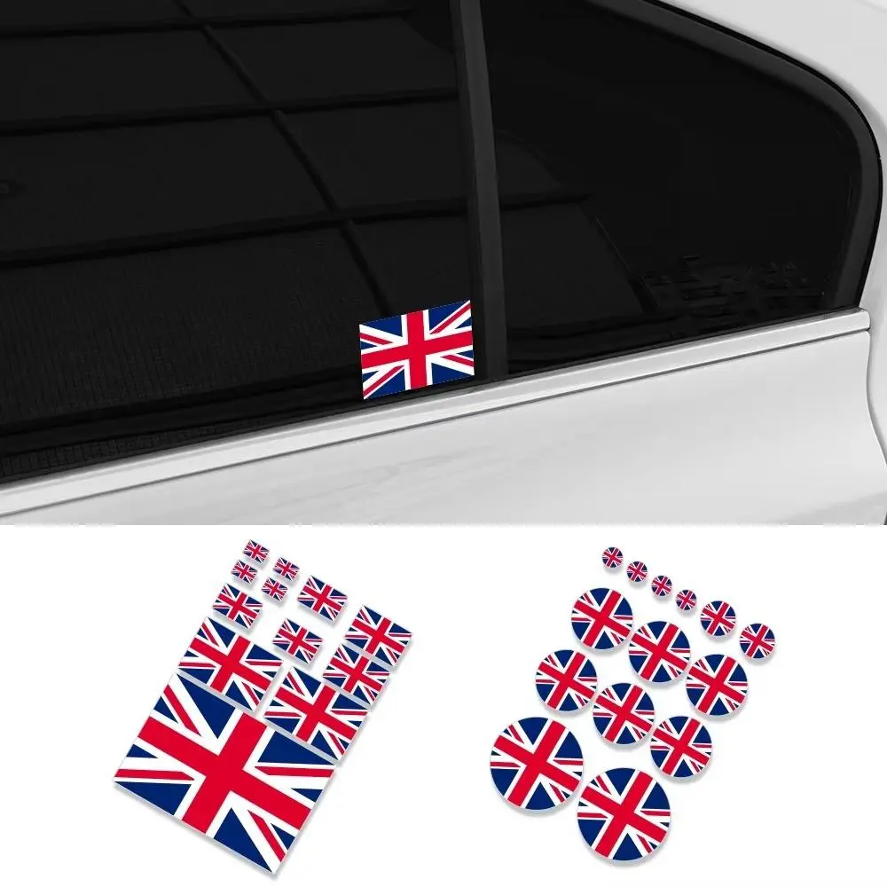 Car Stickers British Union Jack Flag UK Decal Vinyl Decoration Motorcycle Decor Stickers Waterproof Sunscreen Car Styling Cover