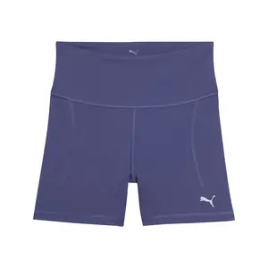 PUMA Womens Cloudspun 5 Inch High Waist Shorts Casual Bottoms Casual - Blue