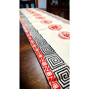 Chorka - Handblock Print Table Runner and Placemat Set