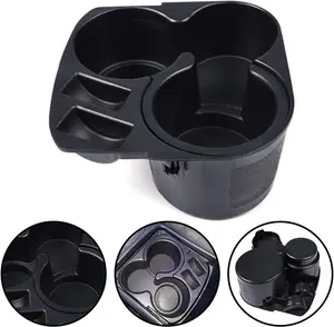 G-PLUS Fit For 2007-2012 Nissan Altima Black Center Console Cup Holder & Liner New