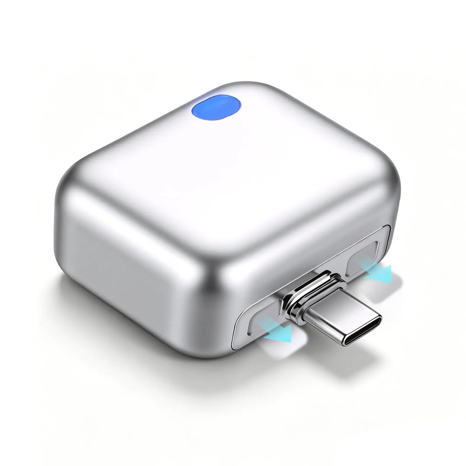 Full Charge Disconnector: AI automatic power cut and unplug when fully charged, PD 100W fast charging, suitable for various electronic devices such as iPhone, Android, and earphones