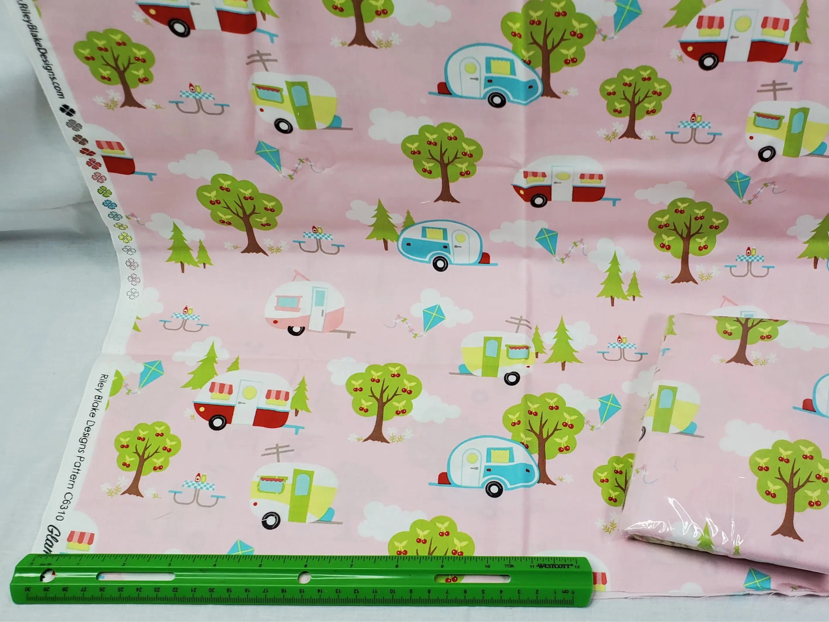 Brittney Esscentials- Fabric By The Yard: Glamper-Licious sale