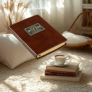 1 Minute Daily Devotional Book for Busy Men, Christian Prayer Journal for Mental Clarity & Spiritual Growth, Hardcover Faith Diary, Premium Men Devotions Log, 365 Days Religious Inspiration Books, Perfect Gift for Men