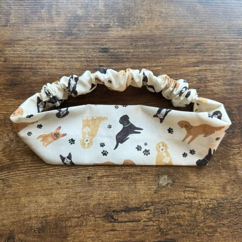 Various Dogs Fabric Headband