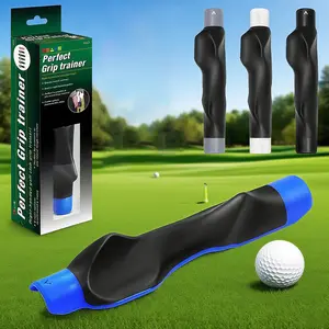 Golf Swing Trainer Grip - Right Hand Non-Slip Swing Aid | Correct Golf Grip Posture | Beginner Golf Training Tool (1x) Golf Accessory