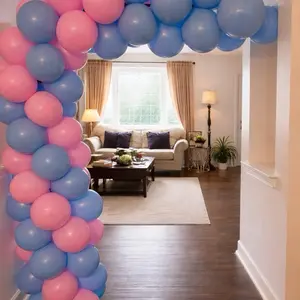Pink and light blue Latex Balloons – 12 Inch – 72 Pack