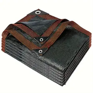 Outdoor Shade Sail, 90% Shading Rectangle Canopy Cover, Windproof Outdoor Shade Sail, Sun Shade Cloth for Patio, Pergola, Yard, Garden, Backyard Lawn