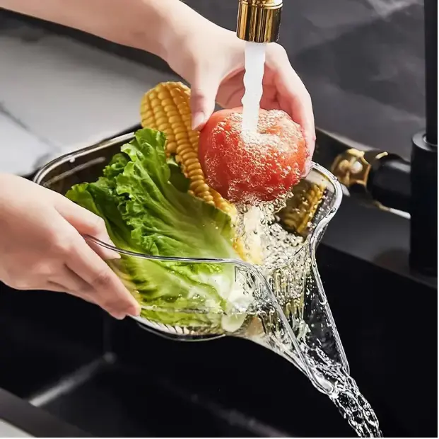 Home Kitchen Food Filter, Vegetable Drainage Basket
