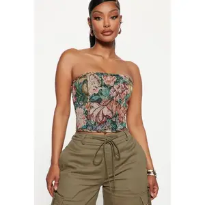 One Of A Kind Corset Top - Multi Color U
