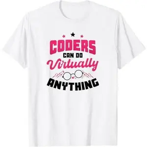 Can Do Virtually Everything Design Computer Programming T-Shirt