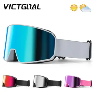 VICTGOAL Ski Goggles Double Layers Anti-fog UV400 Protection for Men, Women & Youth,Snowboarding Goggles Snowmobile Eyewear Outdoor Skiing Polarized Snow Lenses