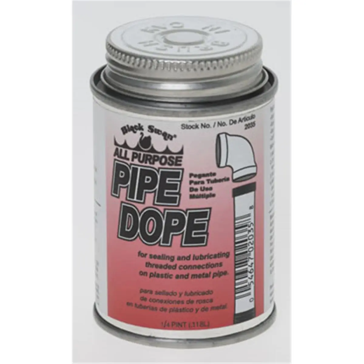 Black Swan 0.5-Point All-Purpose Pipe Dope Paste, High Temperature Resistant, Leak-Proofing Threaded Seal, Extreme Vibration Resistant Hardware Sealer